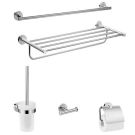 Набор аксессуаров 5в1 hansgrohe logis universal 41728000 хром в Шымкенте фото № 1