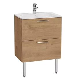 тумба с раковиной 60см vitra mia 67270, золотой дуб в Шымкенте фото № 1