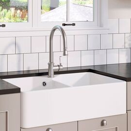 Кухонная мойка blanco villae double 525164, керамическая в Шымкенте фото № 1