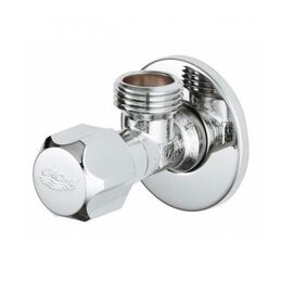 Вентиль угловой grohe 22016000, 1/2x1/2 для подключения смесителей, хром в Шымкенте фото № 1