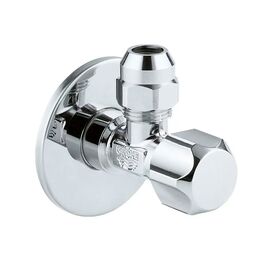Вентиль угловой grohe 22017000, 1/2x3/8 для подключения смесителей, хром в Шымкенте фото № 1