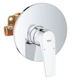 Встраиваемый смеситель для душа grohe bauflow 29112000 с механизмом, хром в Шымкенте фото № 1