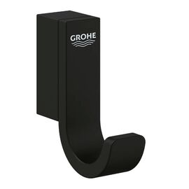 Крючок для банного халата grohe selection 41216kf0, черный матовый в Шымкенте фото № 1