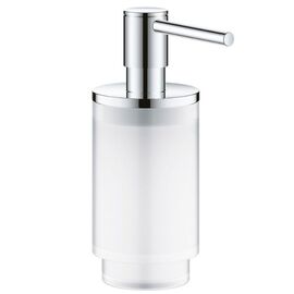 Дозатор жидкого мыла grohe selection 41028000, хром-прозрачный белый в Шымкенте фото № 1
