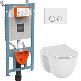 унитаз с инсталляцией 4в1 vitra s40 9860b003-7200 в Шымкенте фото № 1
