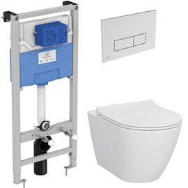 унитаз с инсталляцией 4в1 ideal standard 7551b003-0075 r020467 r0121aa в Шымкенте фото № 1