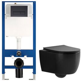 унитаз с инсталляцией 4в1 hans m5511b h5108-0203 в Шымкенте фото № 1