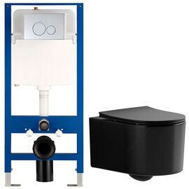 унитаз с инсталляцией 5в1 hans m5504b h5108-0101 в Шымкенте фото № 1