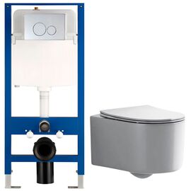 унитаз с инсталляцией 5в1 hans m5504d h5108-0101 в Шымкенте фото № 1