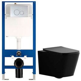 унитаз с инсталляцией 5в1 hans m5505b h5108-0101 в Шымкенте фото № 1