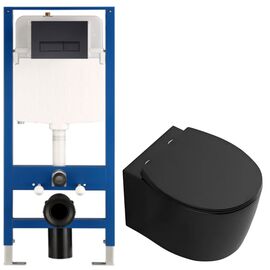 унитаз с инсталляцией 5в1 hans m5510b h5108-0203 в Шымкенте фото № 1