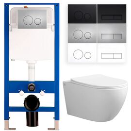 унитаз с инсталляцией 5в1 hans h2281tqhs h5108-0xxx в Шымкенте фото № 1