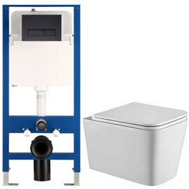 унитаз с инсталляцией 5в1 hans hs-057tq h5108-0203 в Шымкенте фото № 1