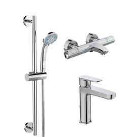 Набор смесителей ideal standard ceratherm bc985aa 150 хром в Шымкенте фото № 1