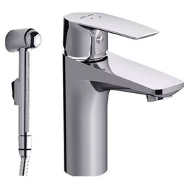 смеситель для раковины am.pm gem f90a03000 с гигиеническим душем в Шымкенте фото № 1