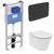 Комплект ideal standard connect air : унитаз  e005401 aquablade с инсталляцией и кнопкой m3 r0123a6 в Шымкенте фото № 1