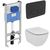 Комплект ideal standard tesi: унитаз t007901 aquablade  с инсталляцией и кнопкой m3 r0123a6 в Шымкенте фото № 1