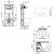 Комплект ideal standard tesi: унитаз t007901 aquablade  с инсталляцией и кнопкой m2 r0121a6 в Шымкенте фото № 2