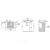 раковина jacob delafon odeon rive gauche exaw112-z-00 80х50 в Шымкенте фото № 2