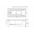 Ванна акриловая 155x70  aquanet bright  белая в Шымкенте фото № 4