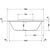 Ванна акриловая duravit durastyle 70029800000000, 180 х 80 см в Шымкенте фото № 3