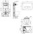 Комплект ideal standard tesi: унитаз t007901 aquablade  с инсталляцией и кнопкой oleas m3 r0123aa в Шымкенте фото № 2