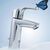 смеситель для раковины grohe eurosmart 23323001 (р высок) цвет хром в Шымкенте фото № 2