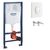 Инсталляция grohe rapid sl 38722001 3в1 для унитаза с кнопкой skate air белая в Шымкенте фото № 1