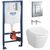унитаз с инсталляцией 5в1 grohe rapid sl 38772001 (integra 7040) в Шымкенте фото № 1