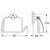 Держатель туалетной бумаги  grohe essentials 40367001 с крышкой цвет хром в Шымкенте фото № 4