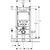 Инсталляция geberit duofix plattenbau 458.125.11.1 3в1 с белой кнопкой delta 51 в Шымкенте фото № 2