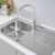 Мойка кухонная grohe k400 31566sd0 с корзинчатым вентилем в Шымкенте фото № 2