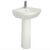 раковина угловая vitra s50 5306b003-0999 40 см с пьедесталом в Шымкенте фото № 1