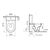 унитаз-биде vitra zentrum stern 9012b003-7223 со встроенным смесителем в Шымкенте фото № 6