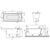 Ванна villeroy&boch 170x75 my art solo ubq170mya2v-01 с ножками в Шымкенте фото № 2
