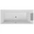 Ванна прямоугольная villeroy&boch squaro ubq170sqr2v-01 170*75 бел. в Шымкенте фото № 1
