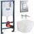 унитаз с инсталляцией 5в1 grohe rapid sl (euro ceramic 39328000) в Шымкенте фото № 1