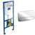 Инсталляция 3в1 villeroy & boch viconnect 92246100 с кнопкой смыва 92249061 в Шымкенте фото № 1