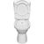 унитаз-компакт напольный vitra norm eisberg with bidet 9844b099-7204 крышка с микролифтом в Шымкенте фото № 3