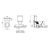 унитаз-компакт напольный vitra norm eisberg with bidet 9844b099-7204 крышка с микролифтом в Шымкенте фото № 6
