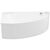 Ванна акриловая aquanet 170x90 l augusta  с каркасом в Шымкенте фото № 1