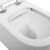унитаз подвесной aquanet atago w bl-104n-wht   rimlees. тонкая крышка с микролифтом. в Шымкенте фото № 3