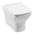 унитаз подвесной aquanet cube cl-12248d  rimlees. тонкая крышка с микролифтом. в Шымкенте фото № 1