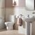 раковина vitra s50 5302b003-0001 60 см с пьедесталом в Шымкенте фото № 2