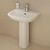раковина vitra s20 5503b003-0001 60 см с пьедесталом в Шымкенте фото № 2