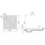 Поддон для душа vitra arkitekt 4094l003-0578 80x80 в Шымкенте фото № 2