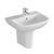 раковина подвесная vitra s20 5502b003-0001 55 см на полуножке в Шымкенте фото № 1
