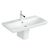 раковина подвесная vitra metropole 5664b003-0001 на полуножке в Шымкенте фото № 1