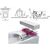 унитаз подвесной vitra d-light 5911b003-1086 rim-ex air-fresh с микролифтом (комплект) в Шымкенте фото № 3