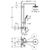 Душевая система grohe tempesta cosmopolitan 210 26223001 new  с термостатом для ванны в Шымкенте фото № 2
